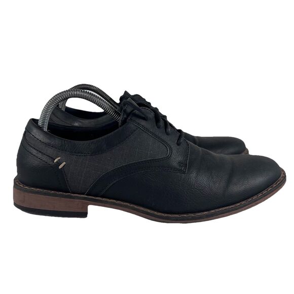 Perry Ellis Other - Perry Ellis Portfolio Thom Wide Black Lace Up Dress Shoes Men's Size 8.5 2W